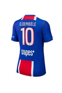 Paris Saint-Germain Ousmane Dembele #10 Fotballdrakt Hjemme Klær Dame 2026-27 Korte ermer